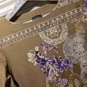 Sportalm dress size 42 (Approx. US 10) color light green long sleeves